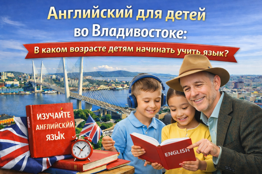 English for Children in Vladivostok